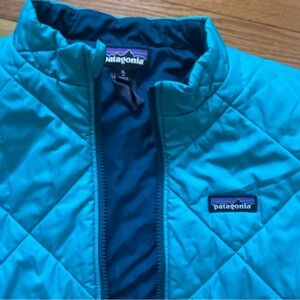 Patagonia Blue Quilted Jacket
